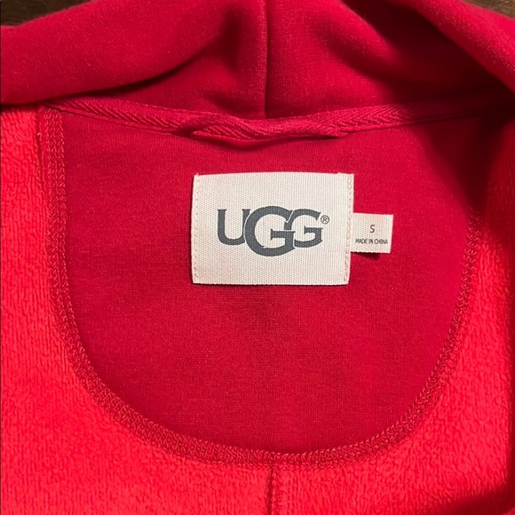UGG Women's Red Robe - Picture 5 of 6